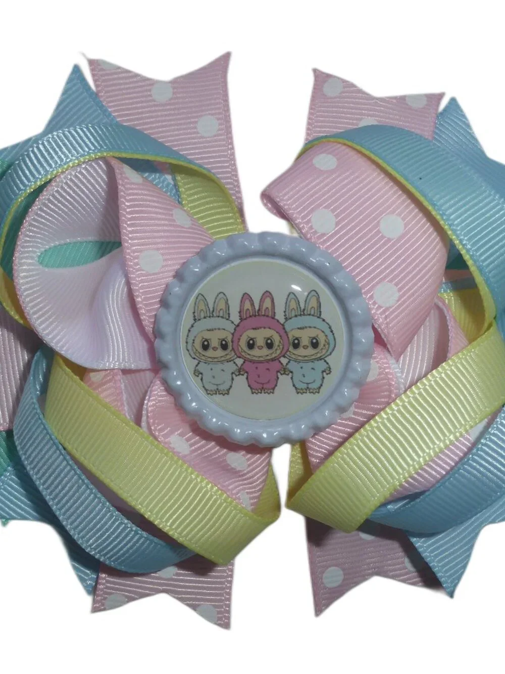 Labubu Girls 5-Inch Hair Bow Clip